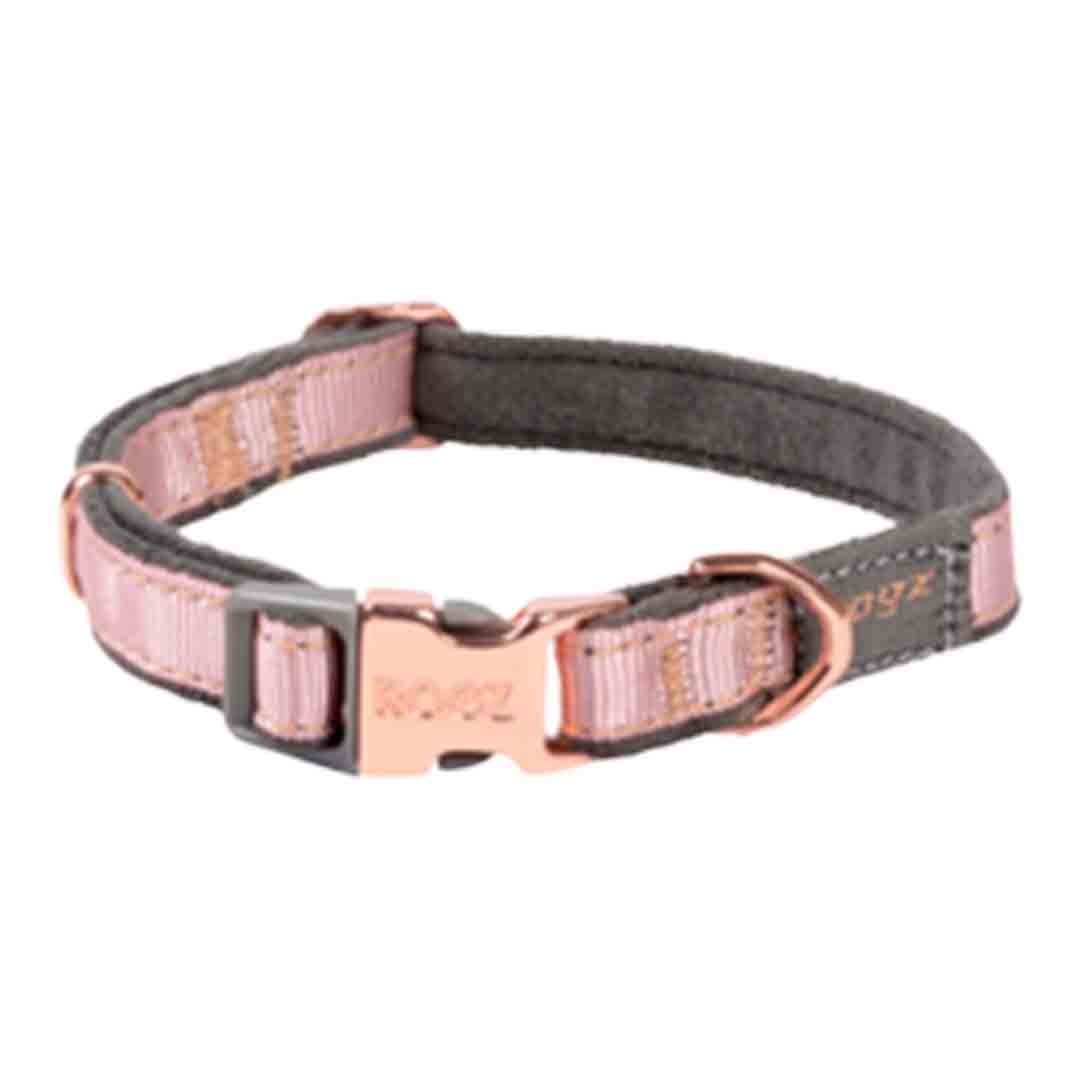 Rogz URBAN Classic Dog Collar Pink Blush Small