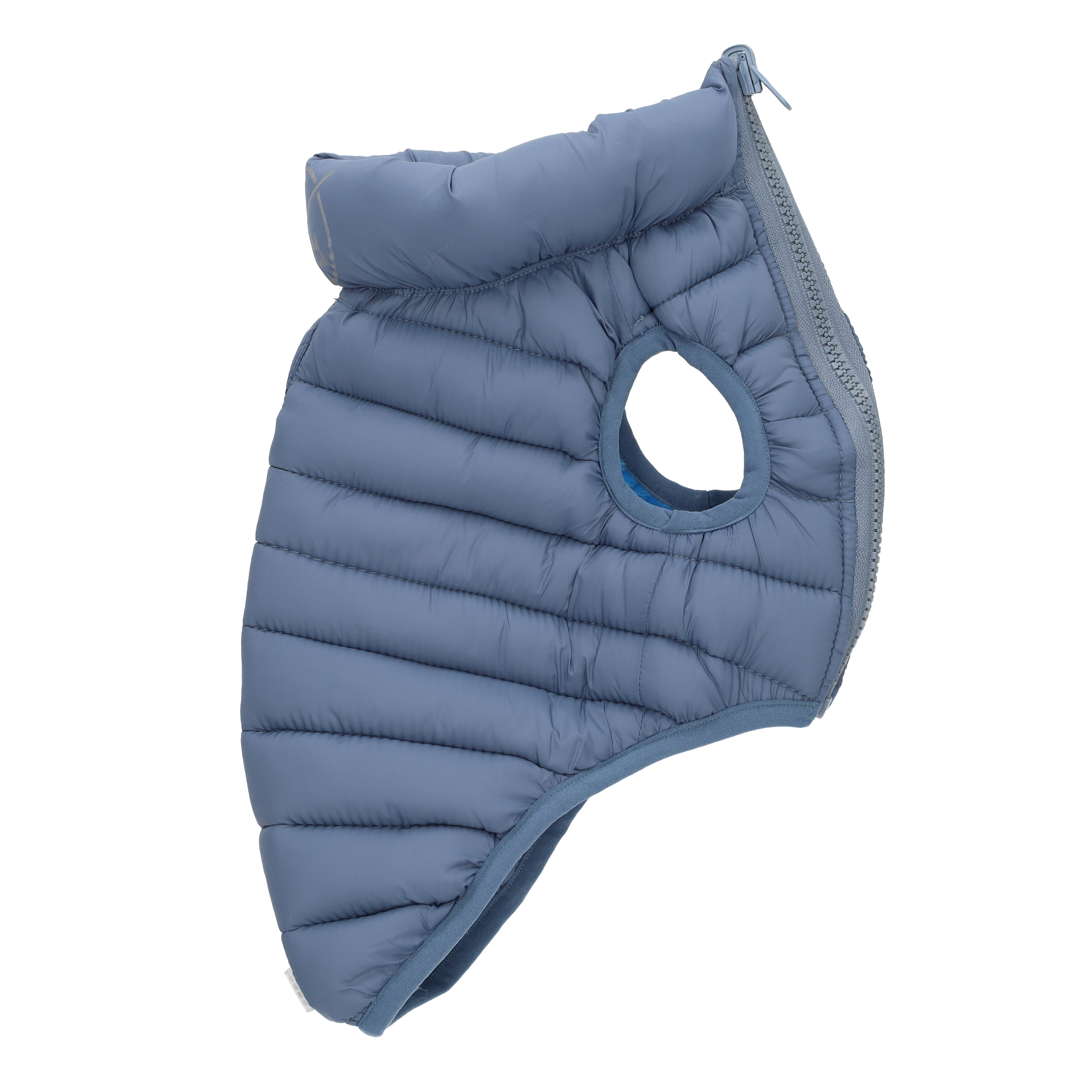 Rufus & Rosie Dog Puffer Jacket Blue M Plus