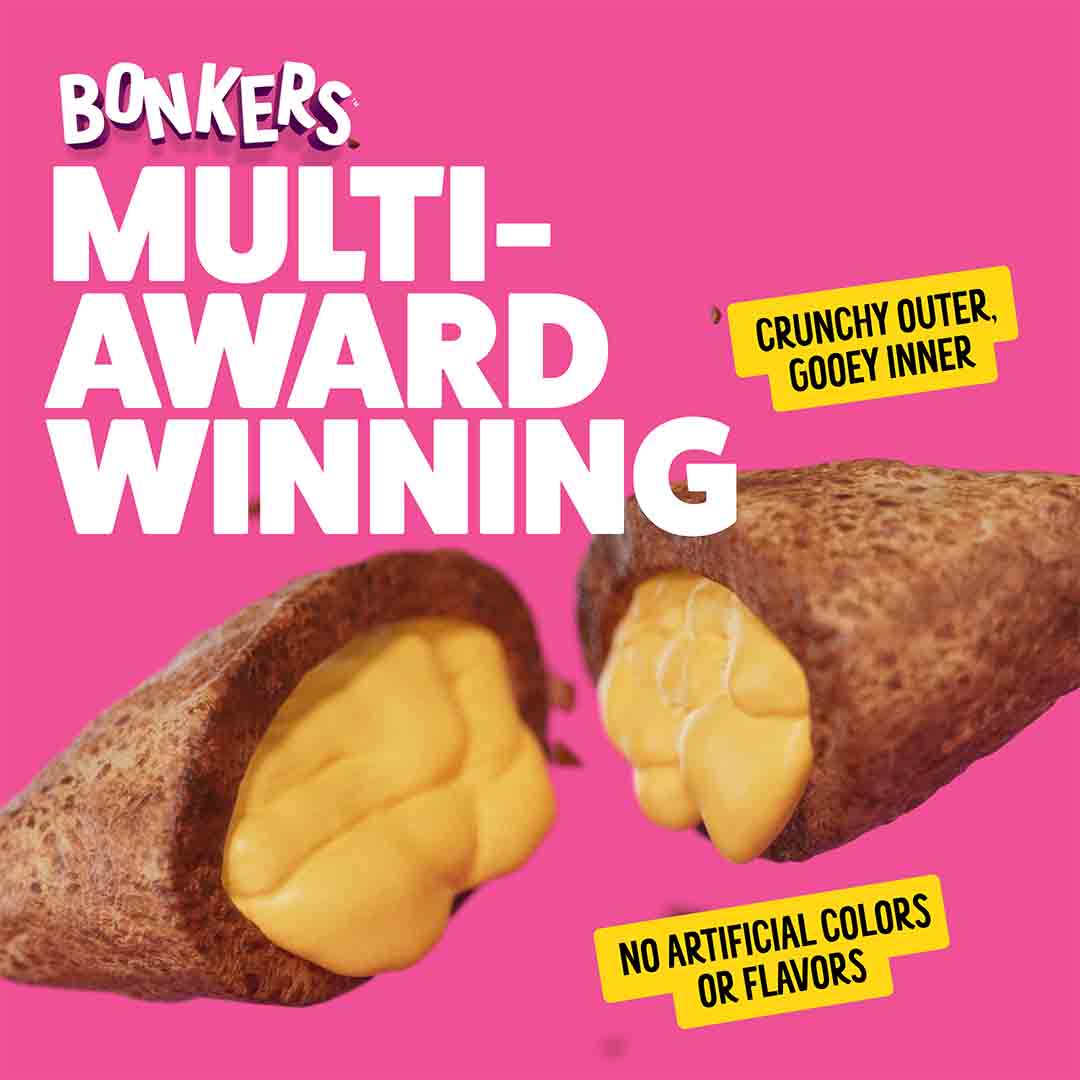 Bonkers Cat Bites, Salmon Supreme Flavoured Cat Treats 180g