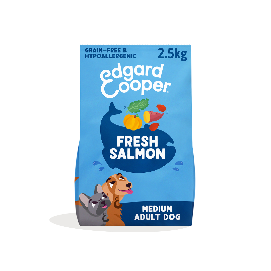 Edgard & Cooper Adult Dry Dog Food Salmon 2.5kg