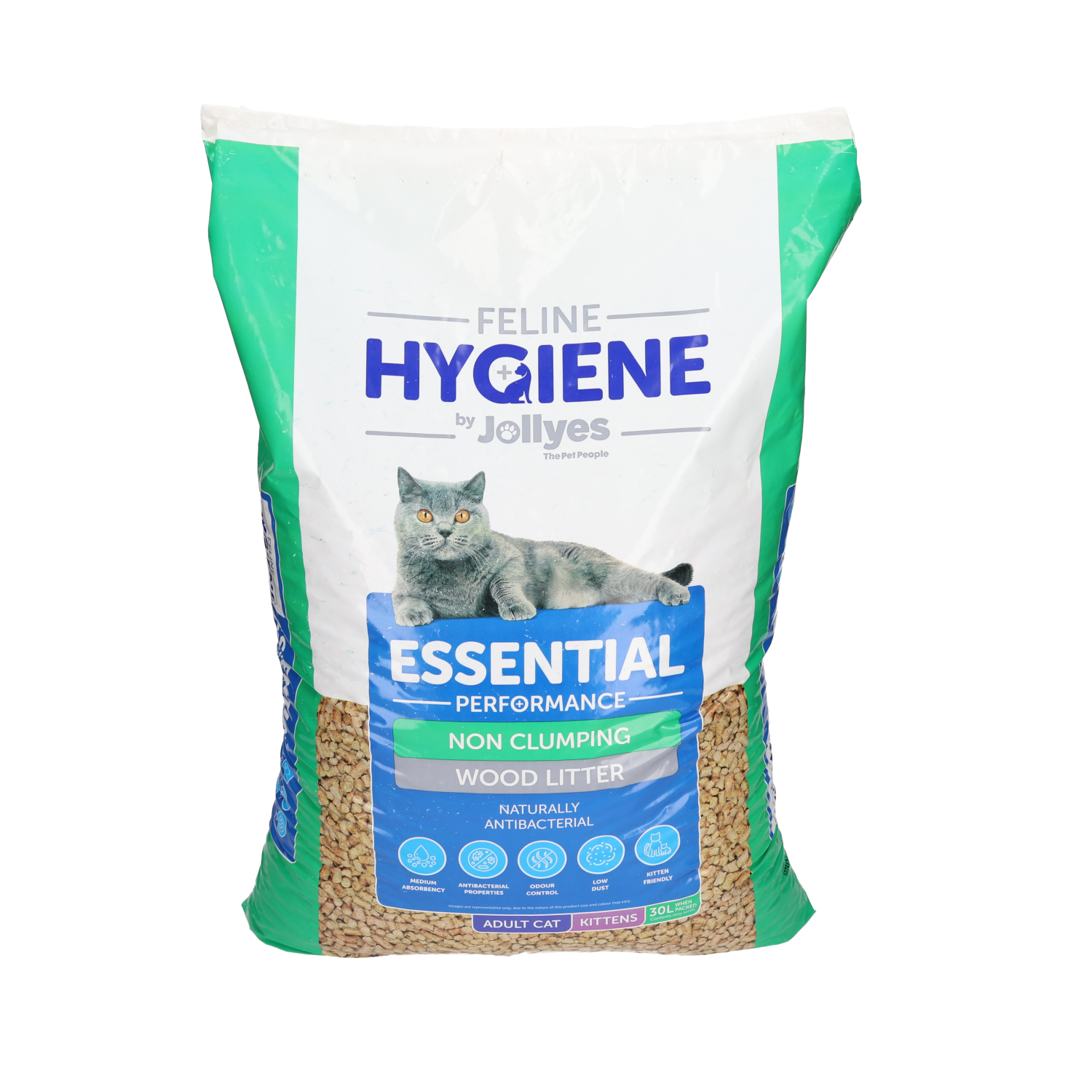 Jollyes Wood Based Cat Litter 30L