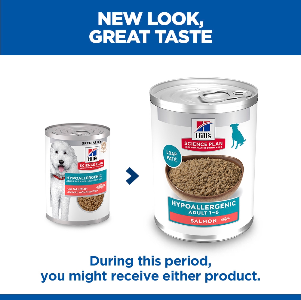 Hill's Science Plan Hypoallergenic Adult Wet Food 363g Can
