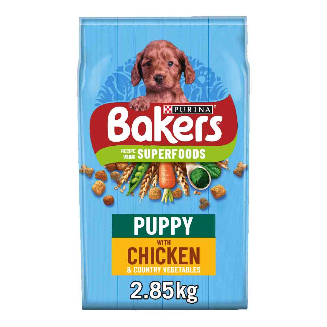 Bakers Puppy Food Chicken with Country Vegetables 2.85kg