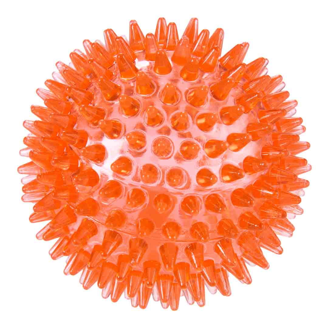 Rufus & Rosie Spikey Ball Dog Toy, Medium