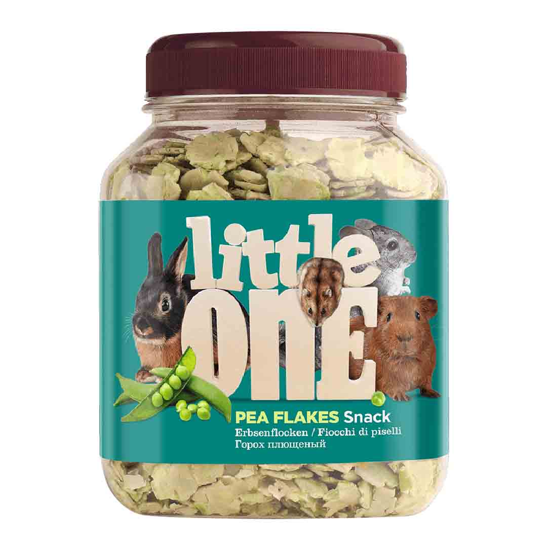 Little One Pea Flakes Small Pet Snack 230G