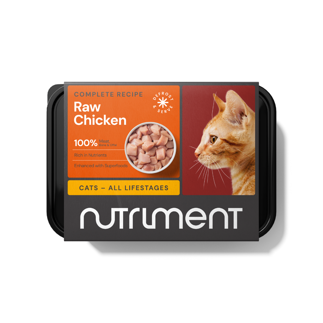 Nutriment Raw Chicken Cat Food 500g