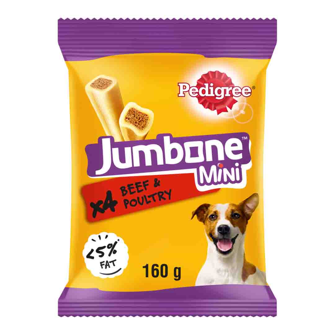 Pedigree Jumbone Small Dog Treat with Beef & Poultry