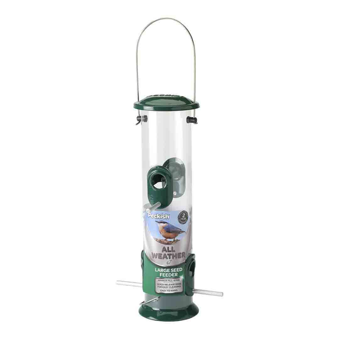 Peckish All Weather Large Seed Bird Feeder