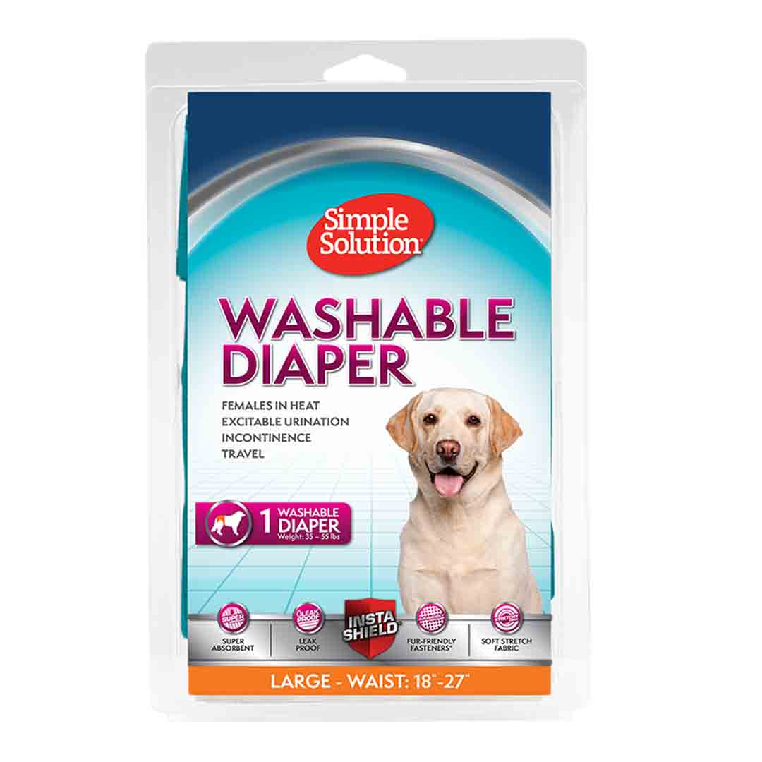 Simple Solution Diaper Garment Clamshell Large