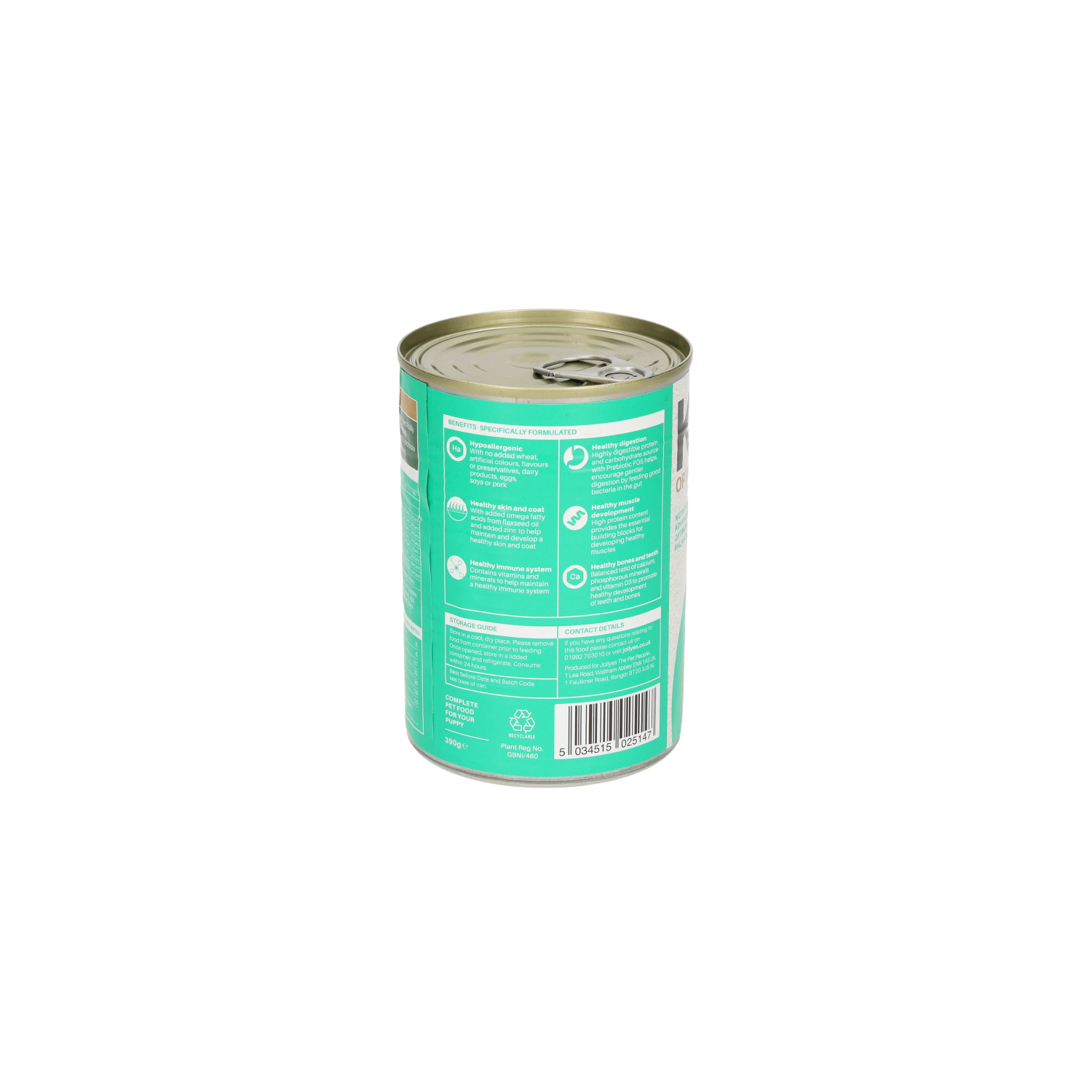 K9 Puppy Food Chicken Can 390g