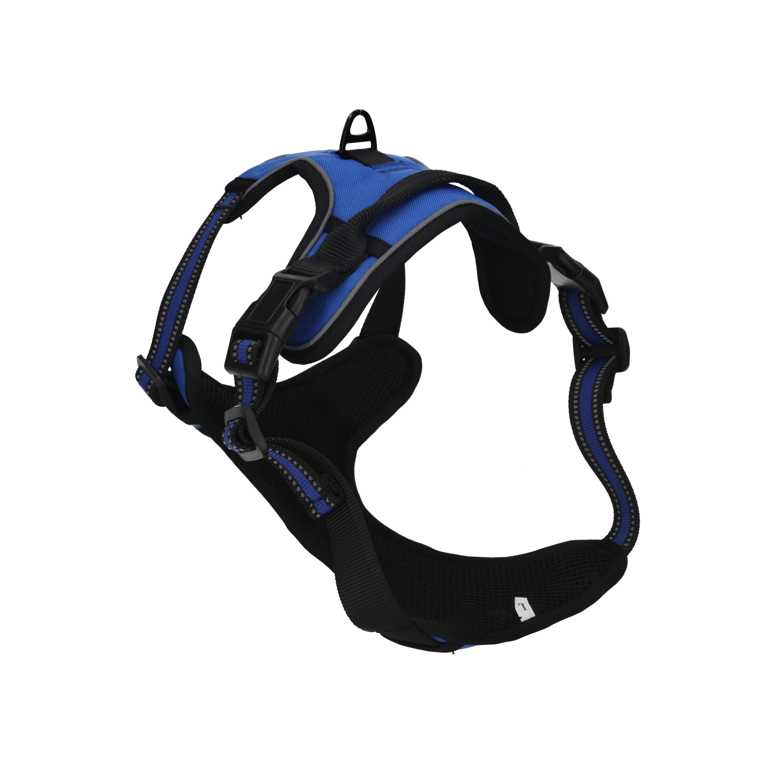Rufus & Rosie Adjustable Blue Sports Dog Harness, Small