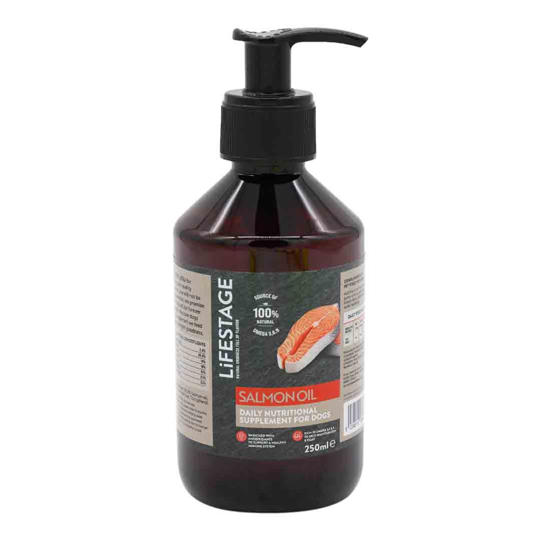 Lifestage Salmon Oil for Dogs, 250ml