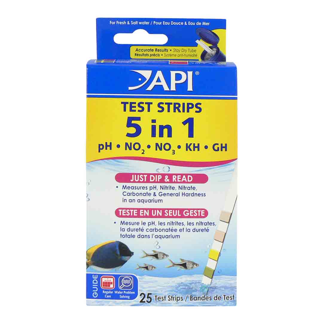Api 5 In 1 Test Strips, Fish Tank Treatment
