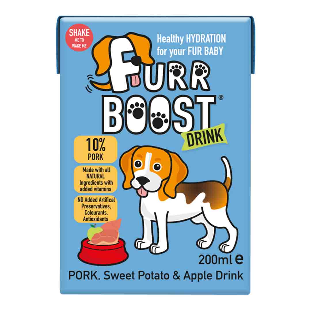 Furr Boost Pork, Sweet Potato and Apple Dog Drink 200ml