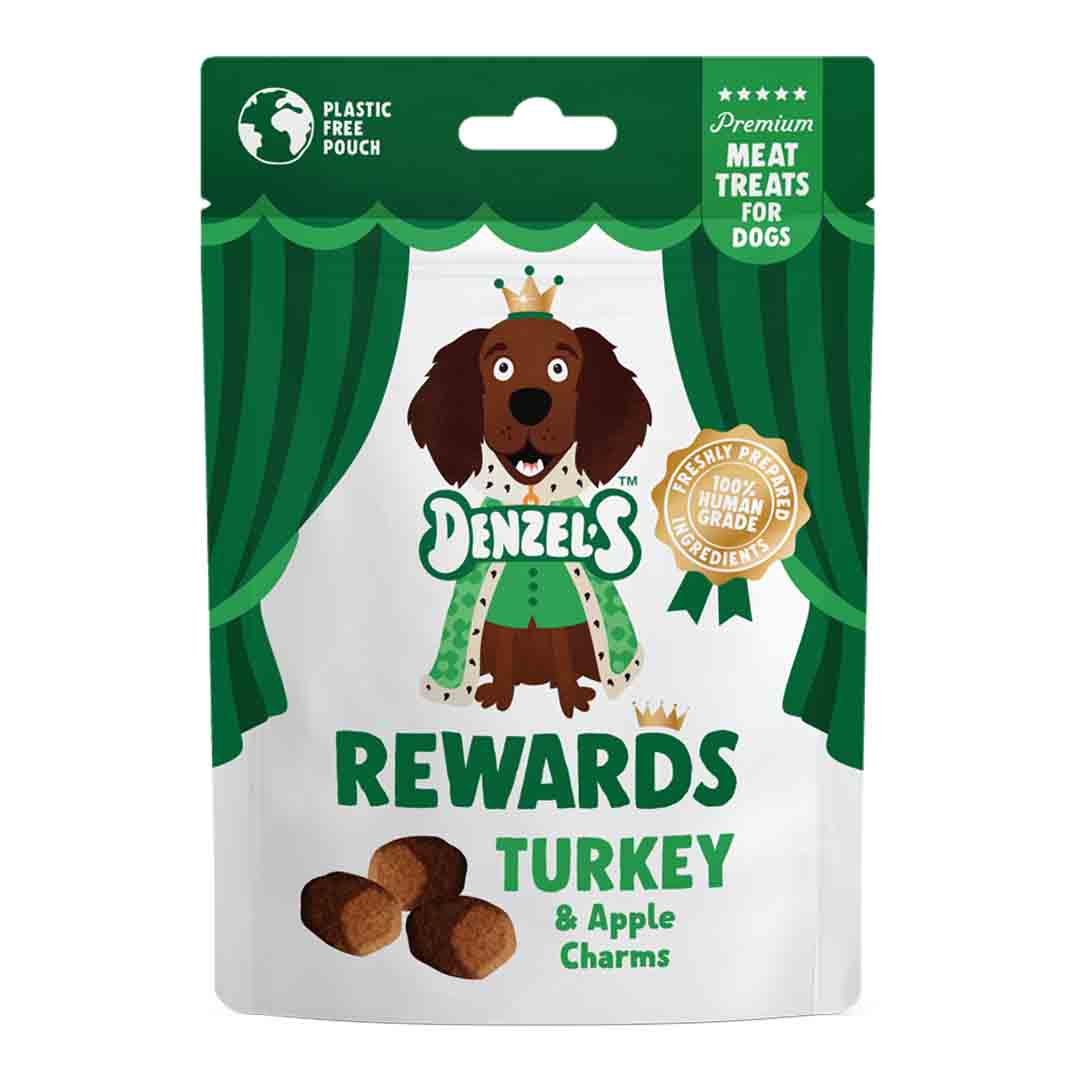 Denzels Rewards Turkey & Apple Dog Treats, 70g
