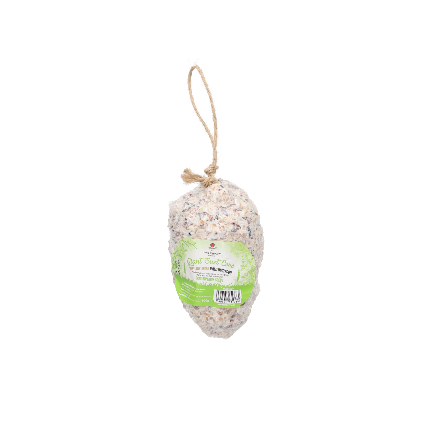 The Wild Bird Care Company Giant Suet Bird Food Cone