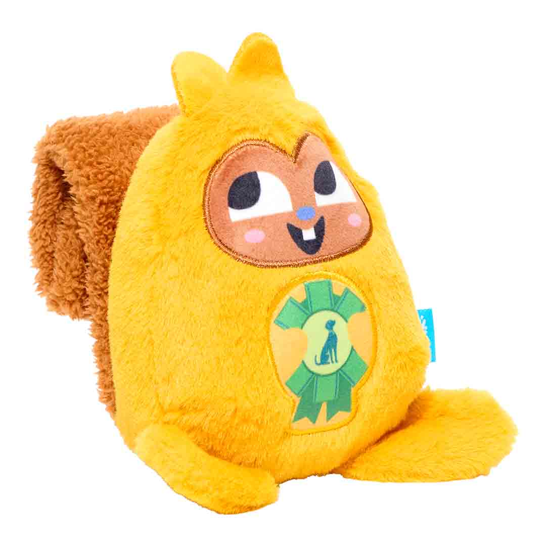 Bark Best In Throw Judge Dog Toy