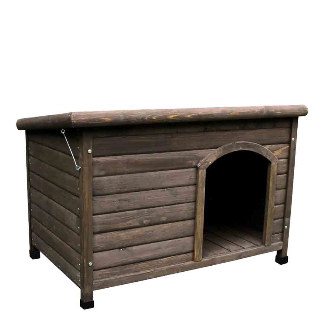 Cheeko Flat Roof Dog Cabin Large