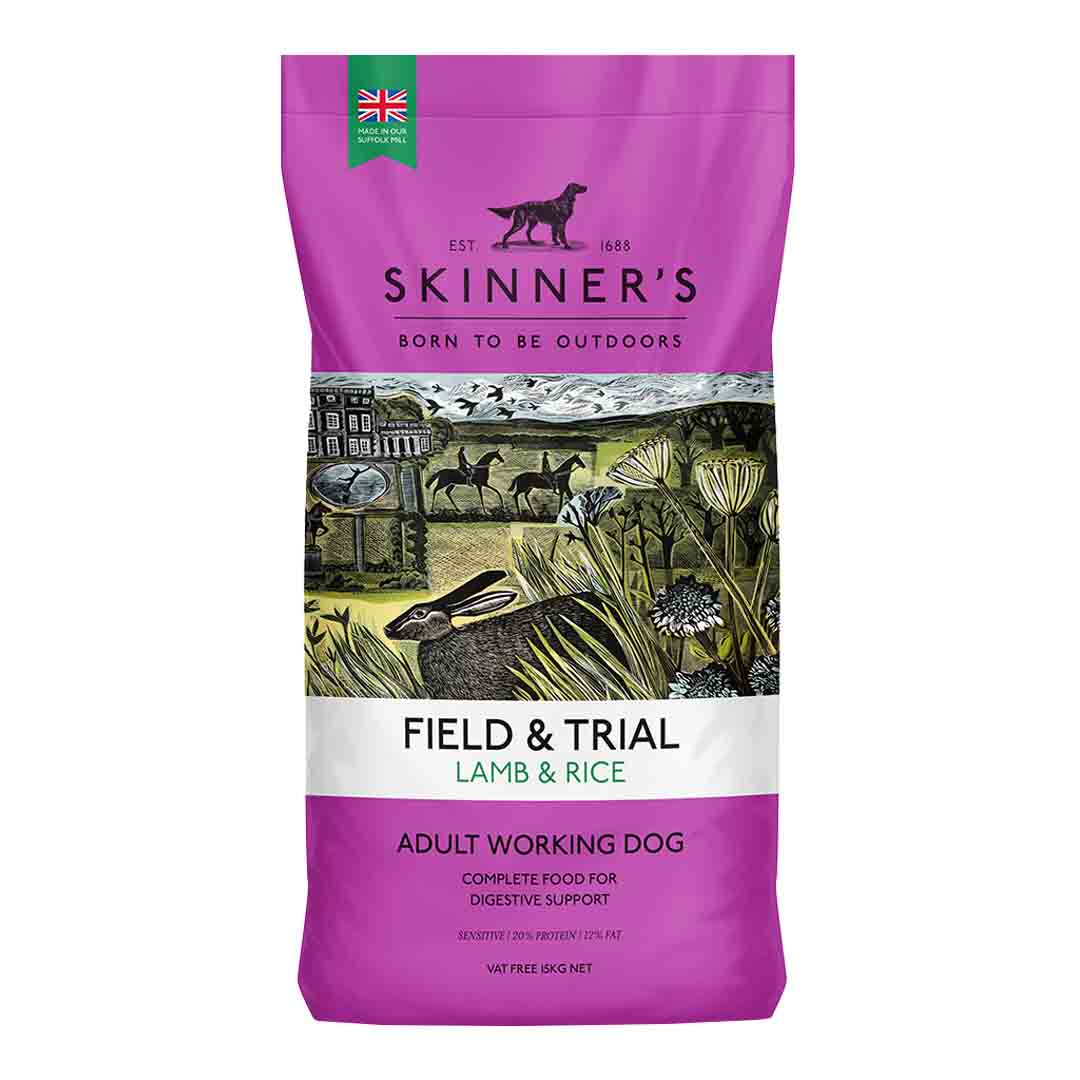 Field & Trial Adult Lamb & Rice Dry Dog Food, 15kg