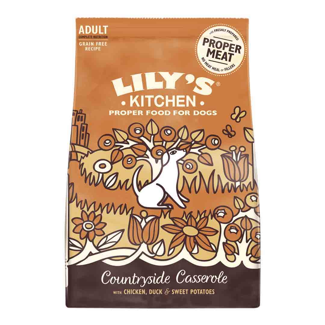 Lily's Kitchen Chicken & Duck Countryside Casserole for Dogs 2.5kg