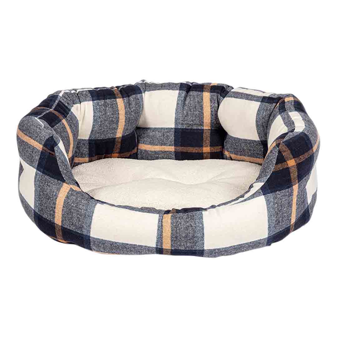 Danish Design Bowmore Navy Deluxe Slumber Dog Bed Medium (30")