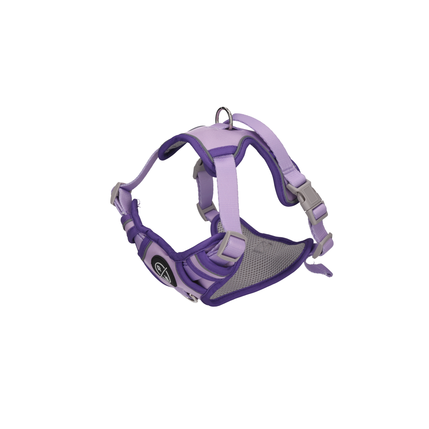 Rufus & Rosie Lilac Dog Harness & Lead Set, Extra Small