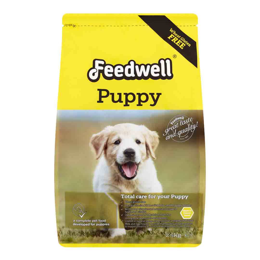 Feedwell Puppy Dry Food, Grain Free Kibbles 2.5kg