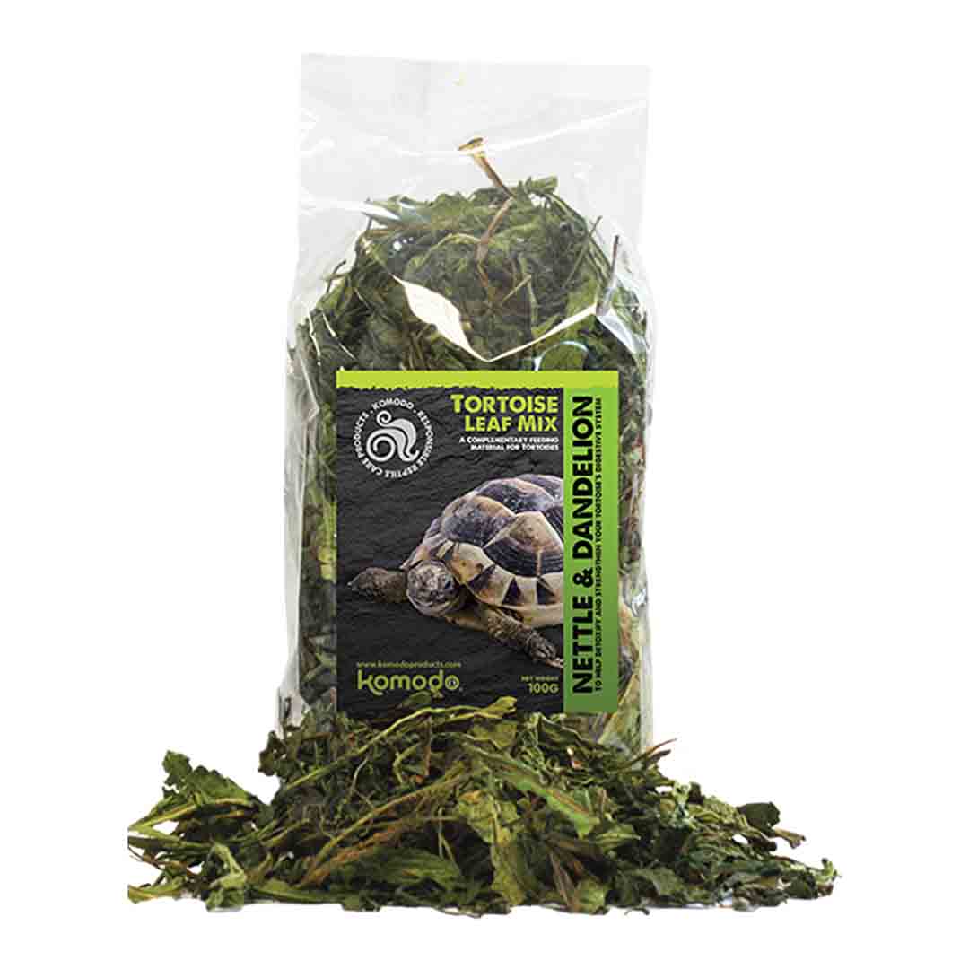 Komodo Tortoise Leaf Mix 100g