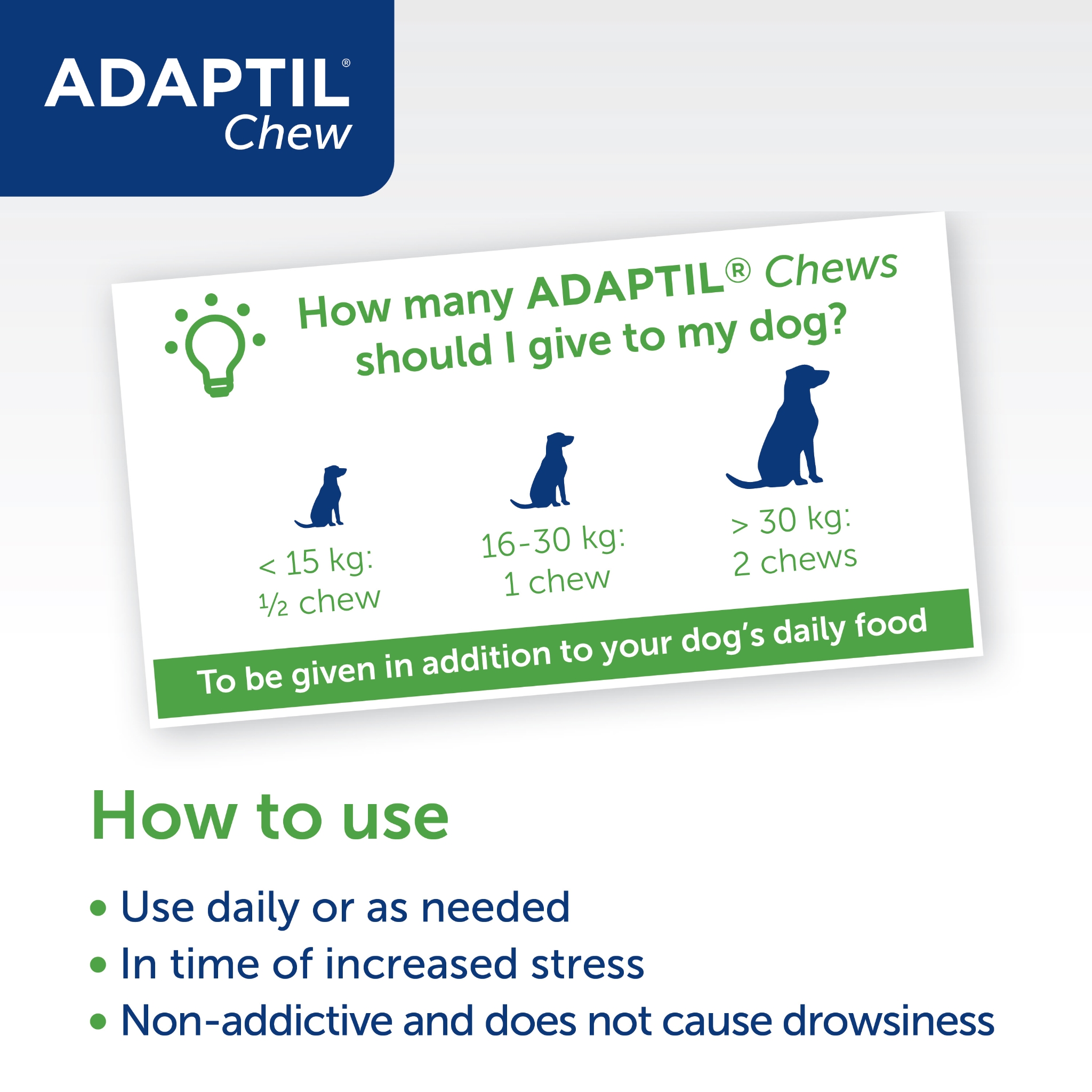 Adaptil Calm Tasty Dog Chew 30 Pack 
