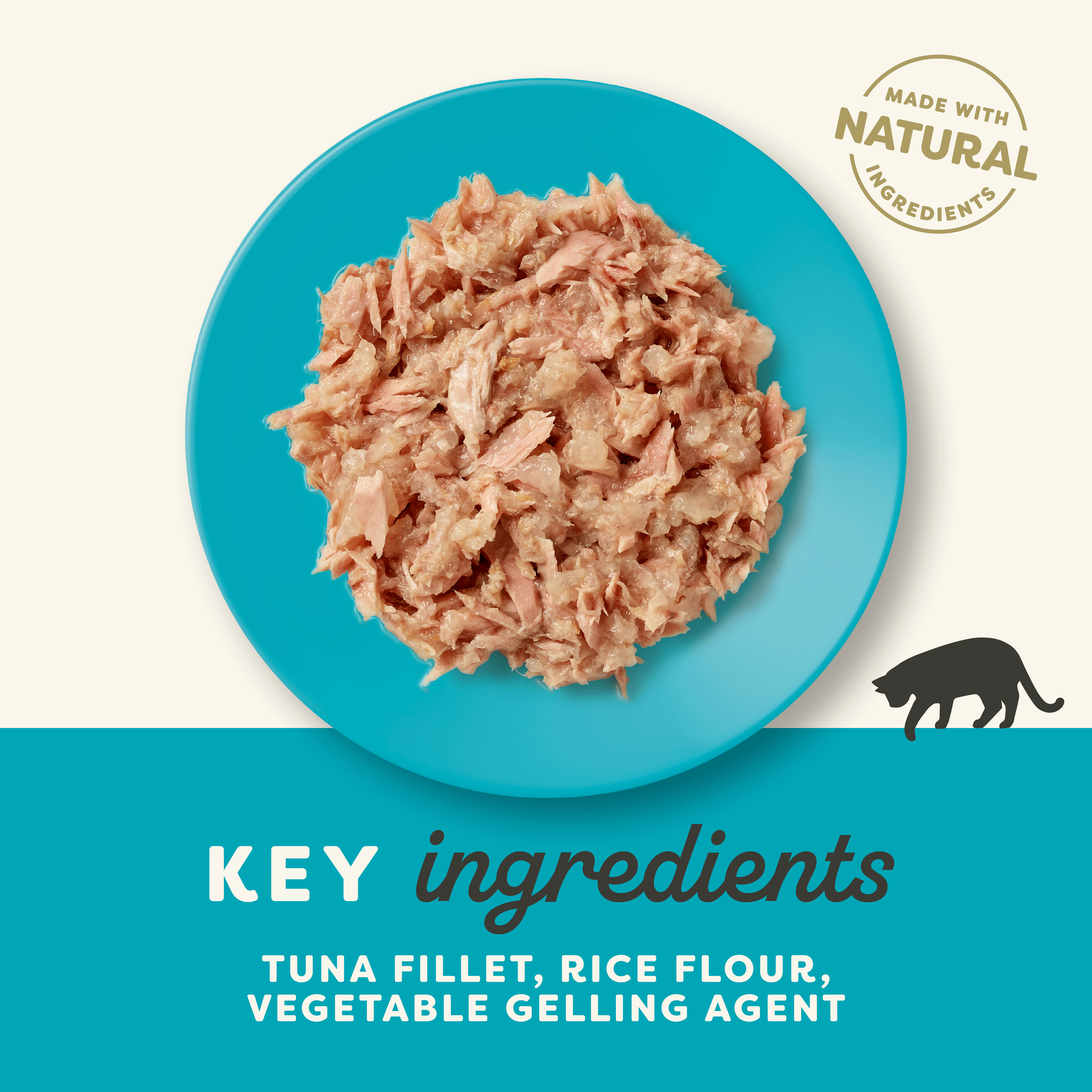 Applaws Natural Adult Cat Tin Tuna Fillet in Jelly 70g