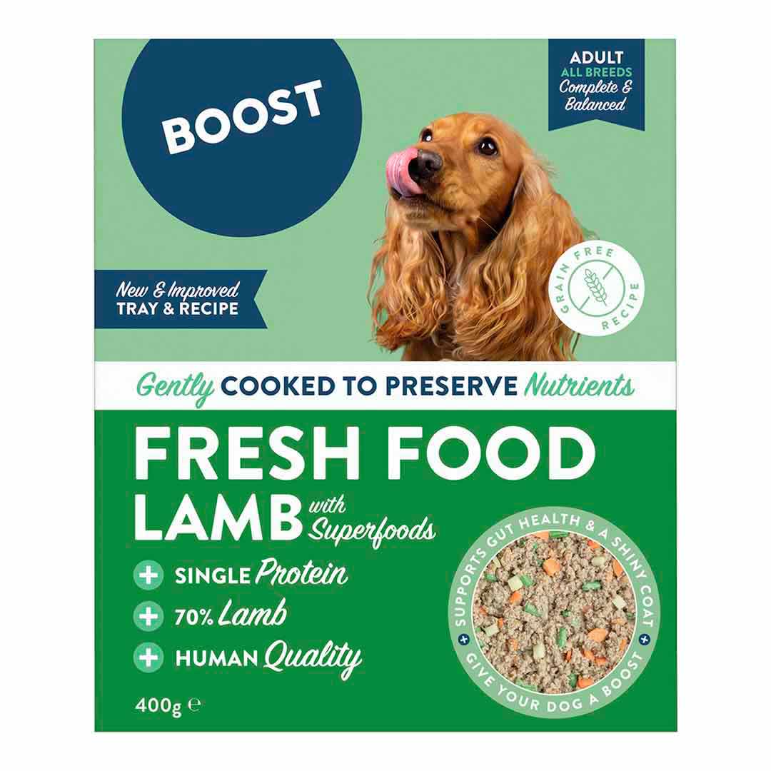 BOOST Lamb & Superfoods Fresh Food Meal 400g
