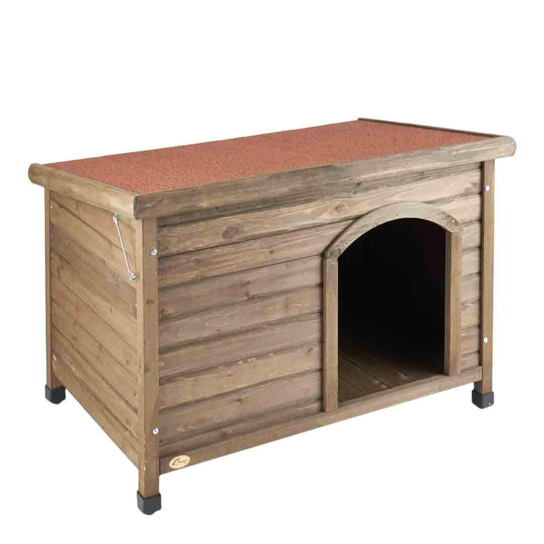 Cheeko Flat Roof Dog Cabin Medium