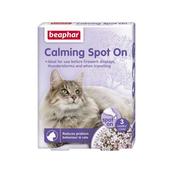 Beaphar Calming Spot on for Cats 3 Pipettes