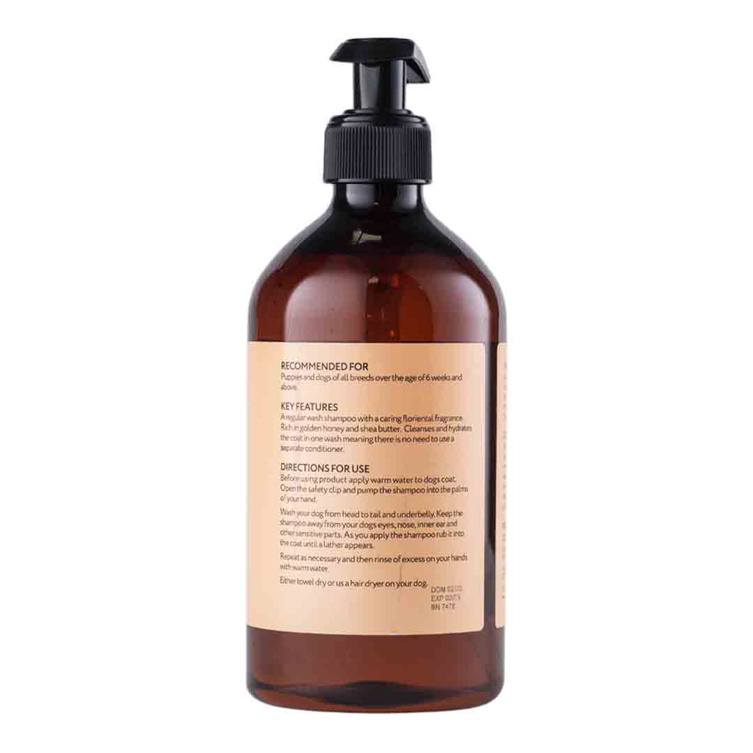 2 In 1 Dog Shampoo, Shea Butter & Honey, 500ml