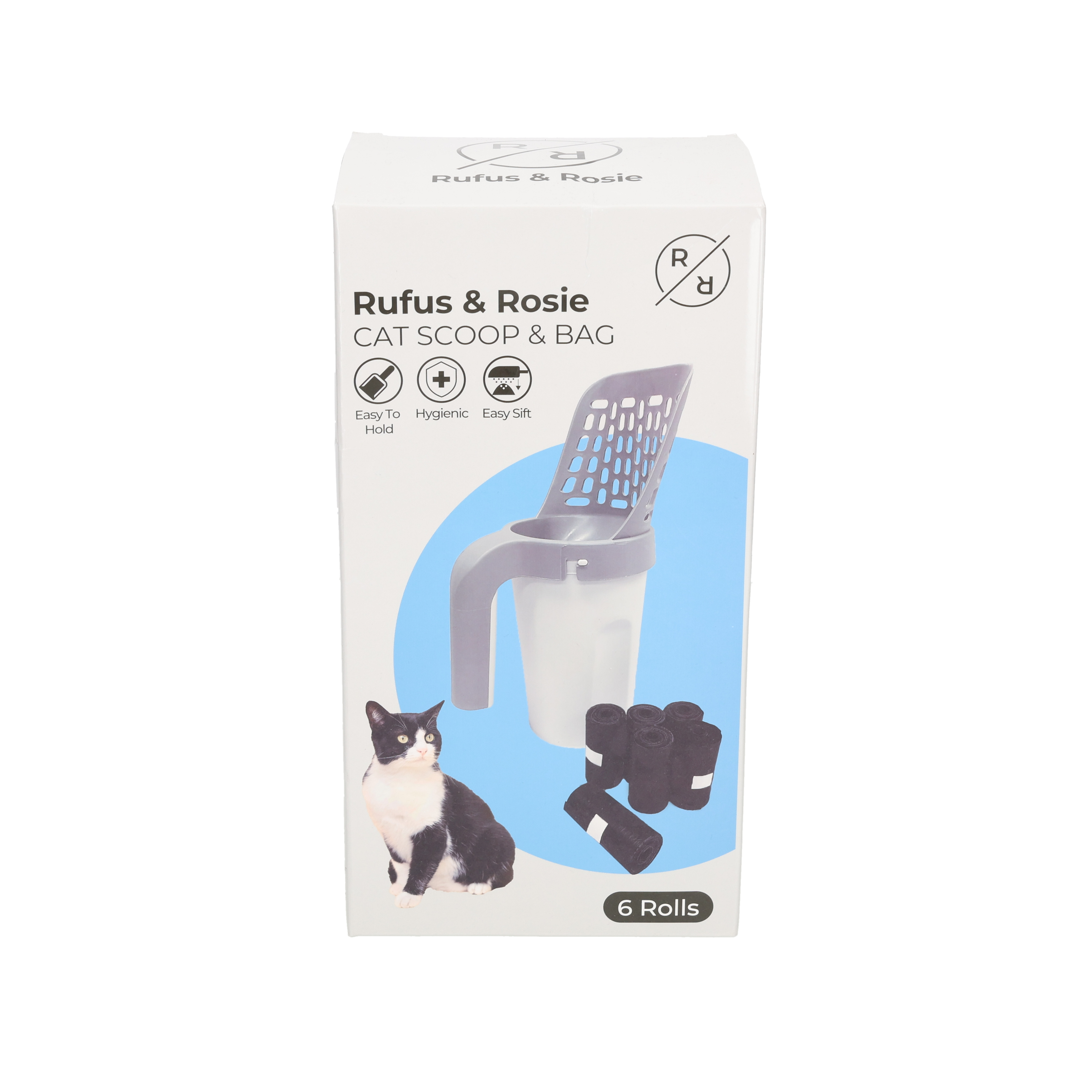 Rufus & Rosie Cat Litter Scoop with Bag