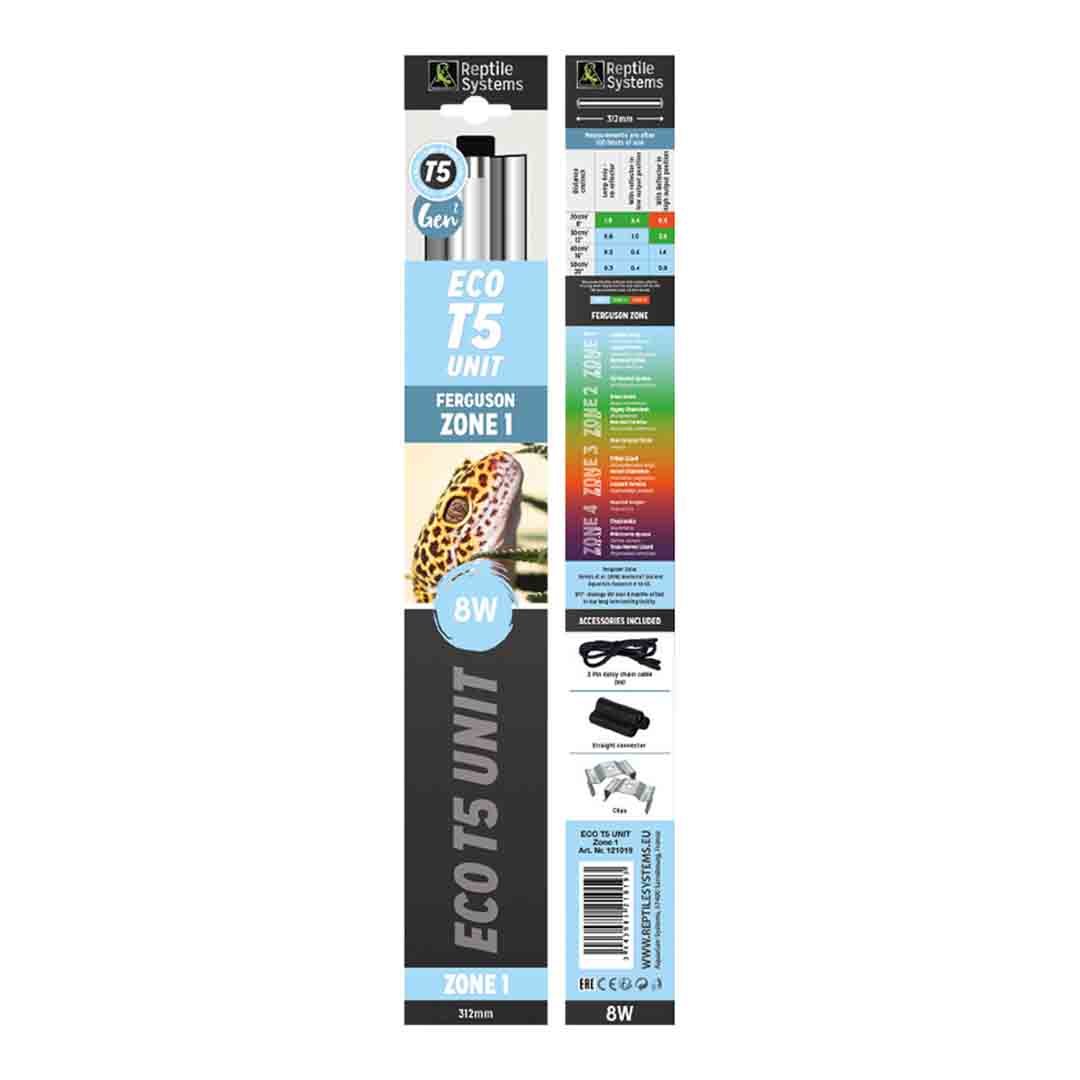 Reptile Systems Eco T5 Unit Zone 1 Reptile UV Light