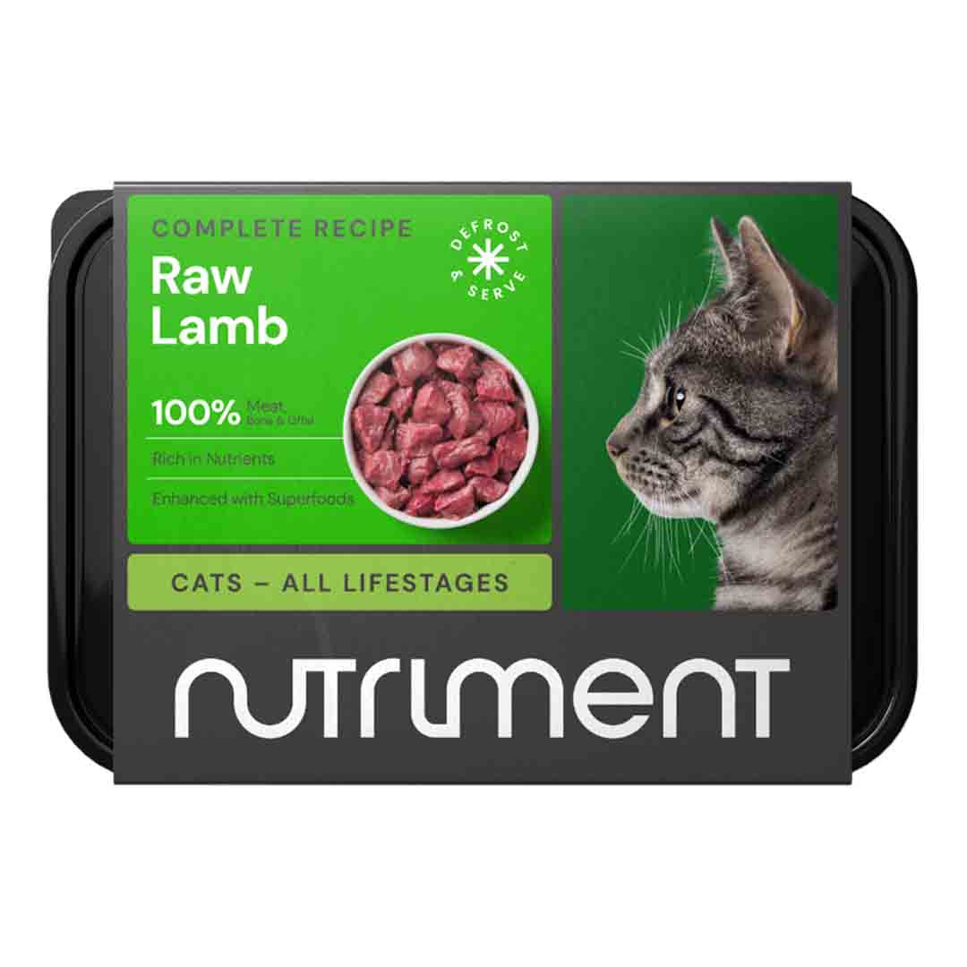 Nutriment Raw Cat Food Lamb 500g