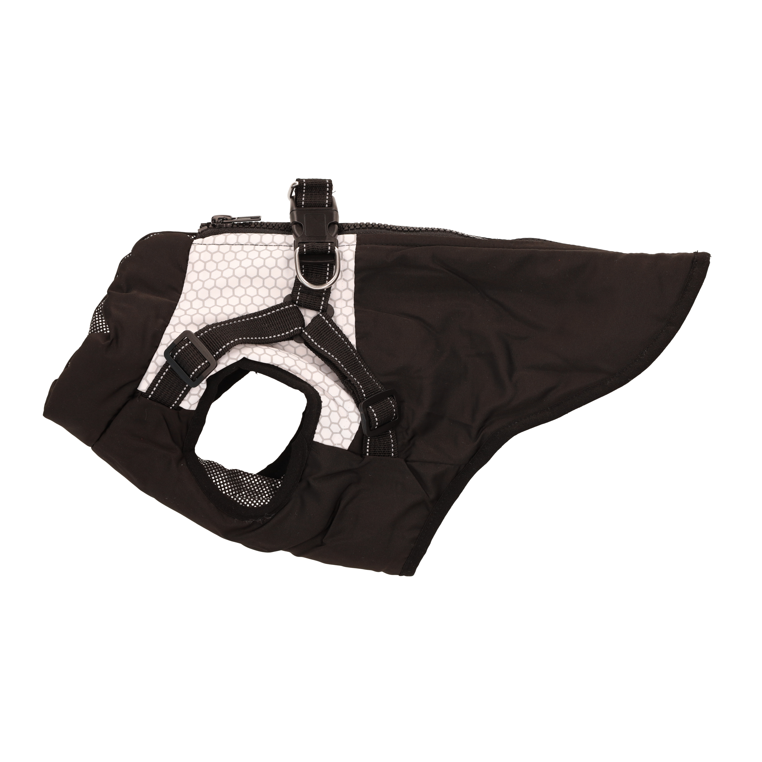 Rufus & Rosie Dog Harness Jacket Black Extra Large
