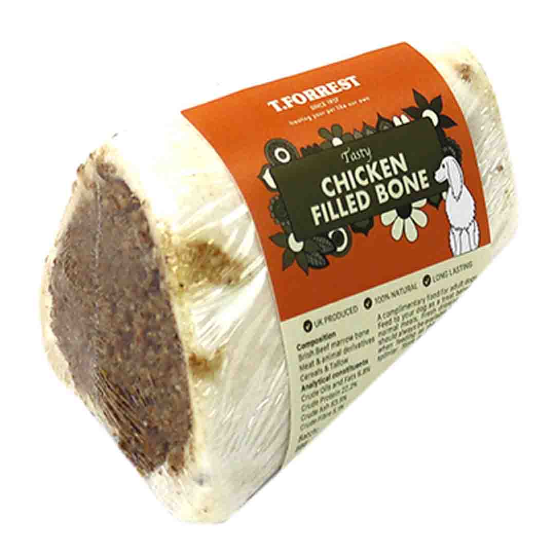 T. Forrest Filled Bone Chicken, Dog Treat