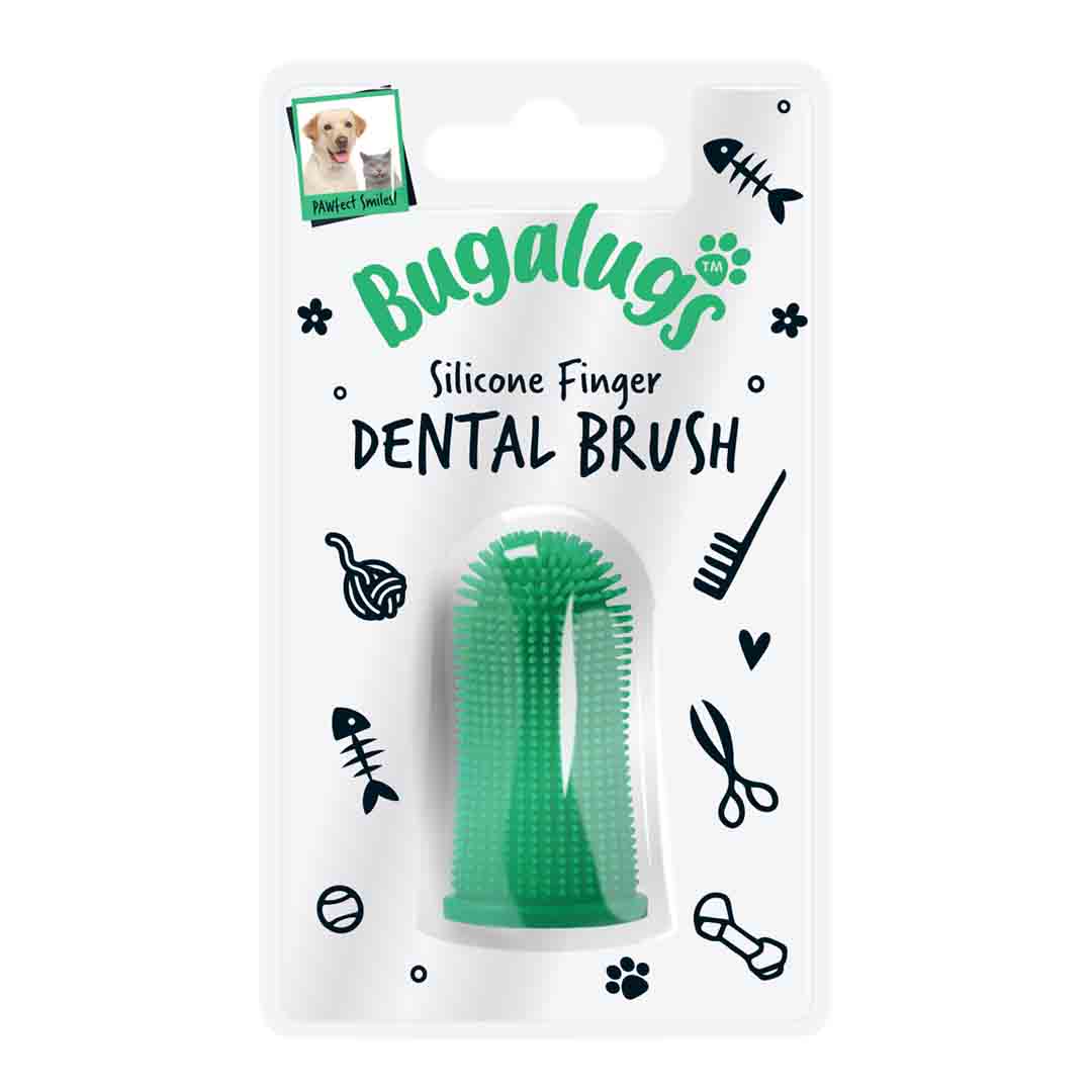 Bugalugs Dog Silicone Finger Dental Brush