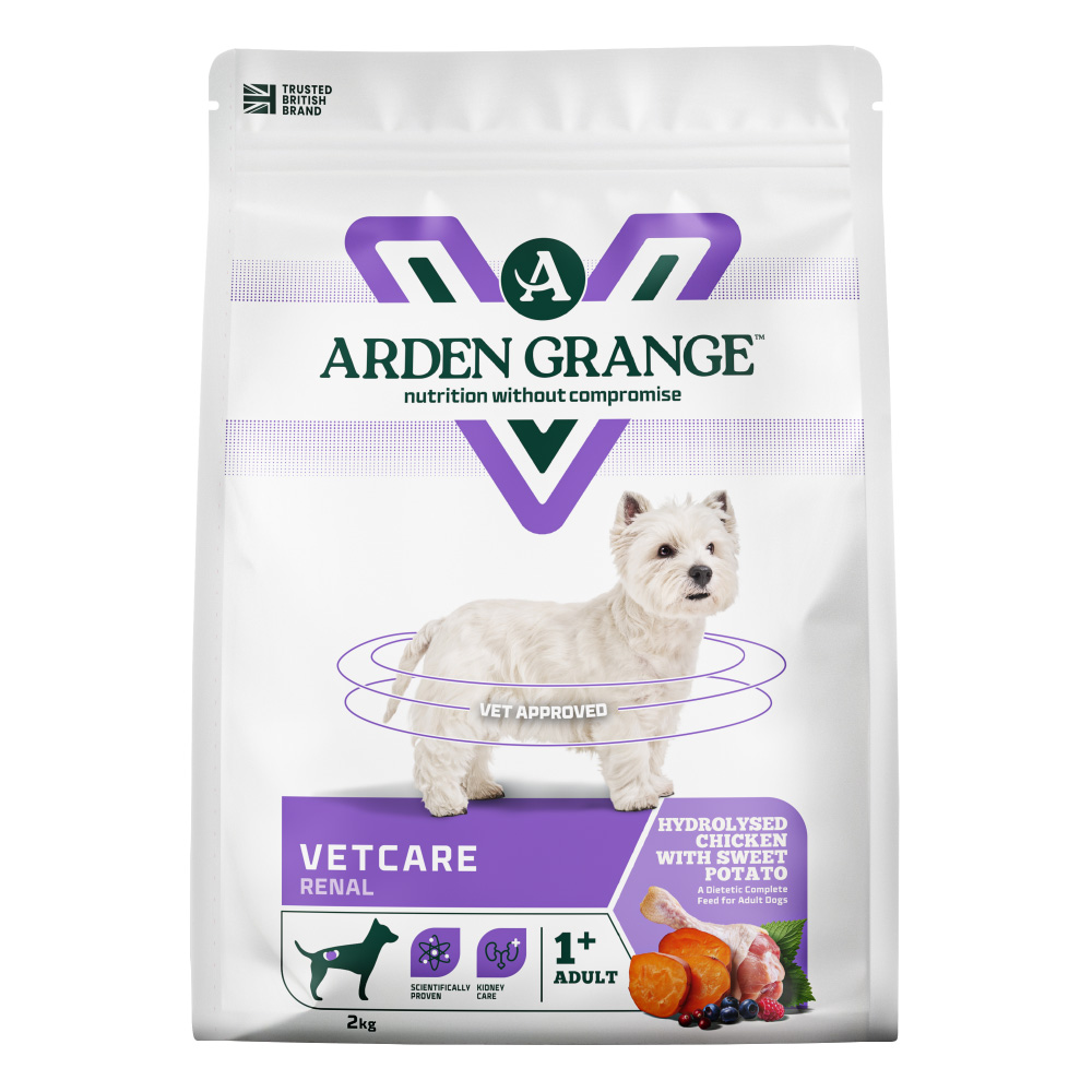 Arden Grange VetCare Renal Dry Dog Food 2kg
