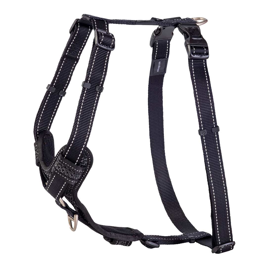 Rogz Utility Control Black Dog Harness, Extra Large