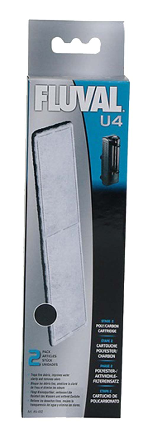 Fluval U4 Poly/Carbon Cartridge 2 Pack