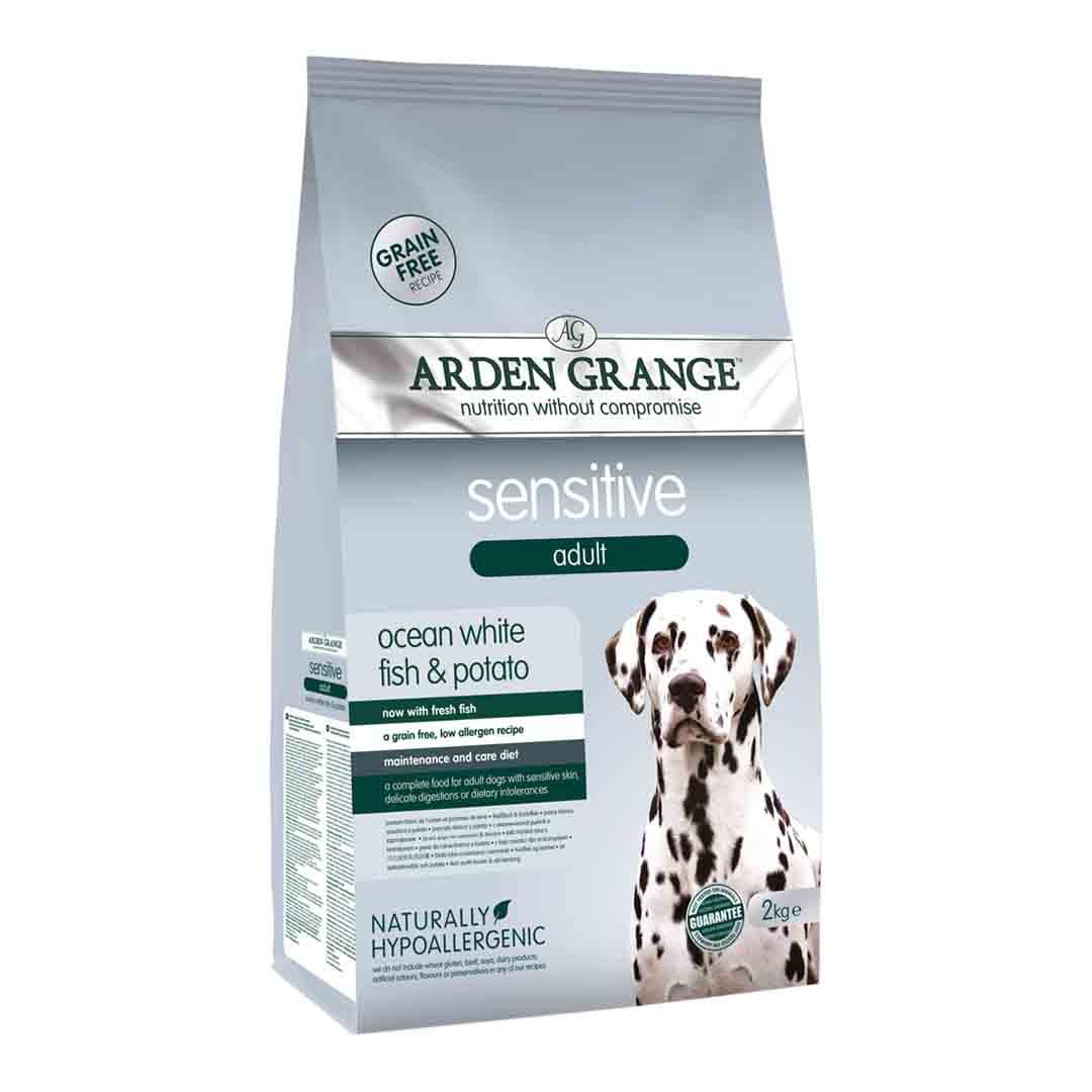 Arden Grange Sensitive Grain Free Fish & Potato Dog Food 2kg