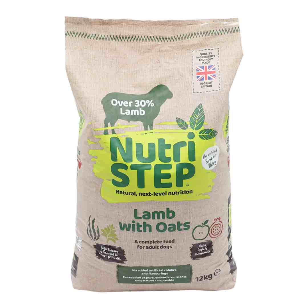 NutriSTEP Lamb & Oats Dry Dog Food 12kg