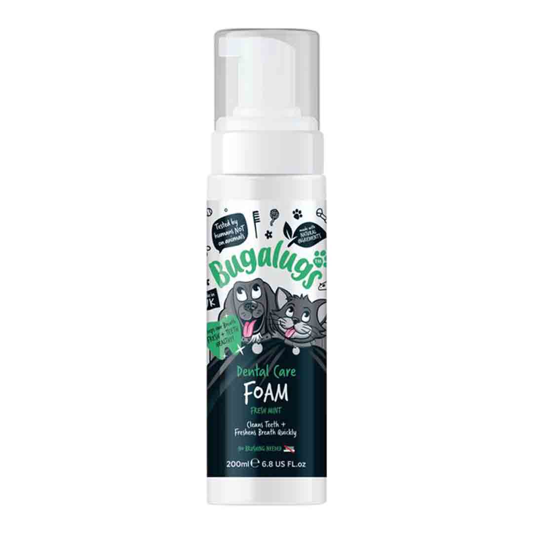 Bugalugs Dog Dental Care Foam 200ml