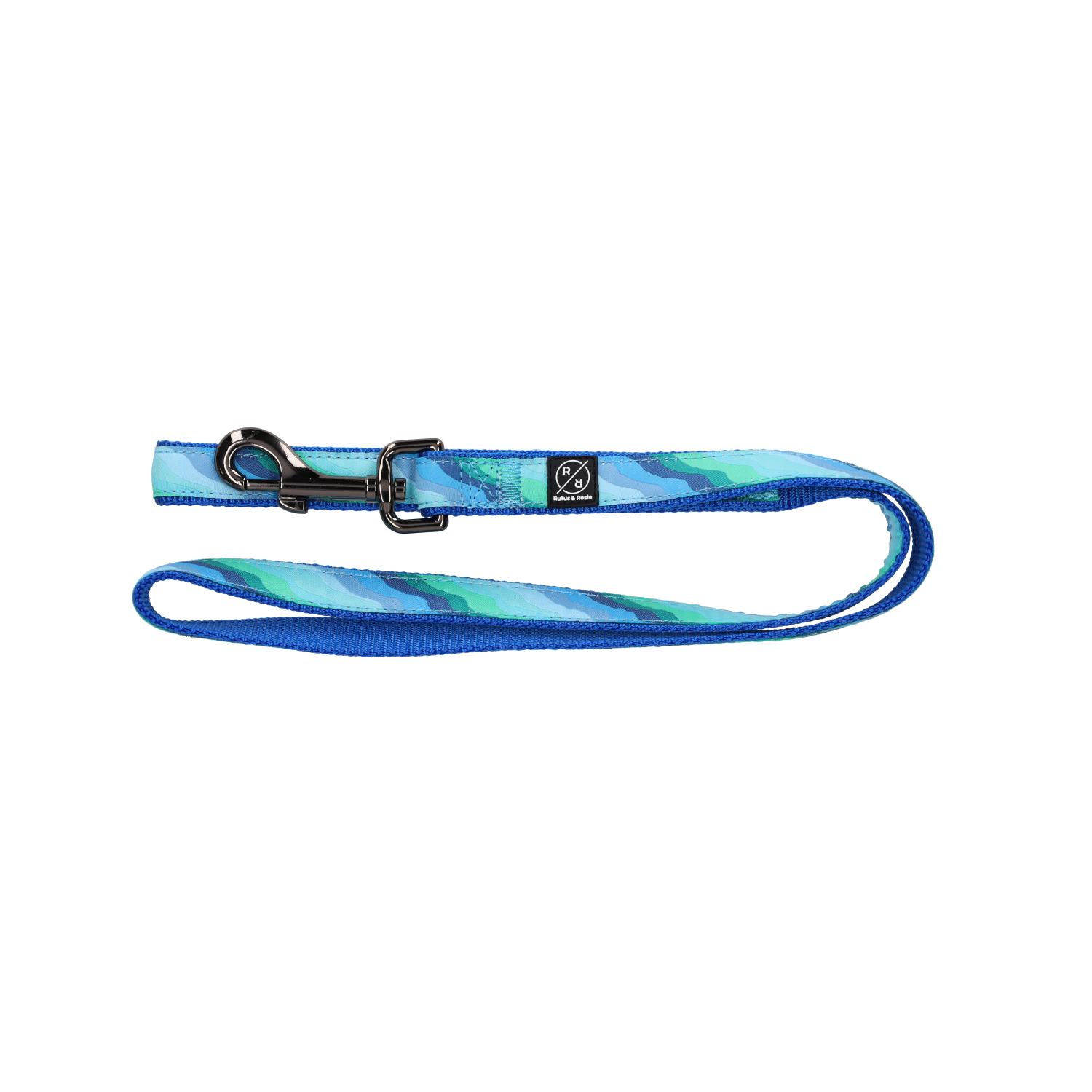 Rufus & Rosie Seashore Blue Luxe Padded Dog Lead