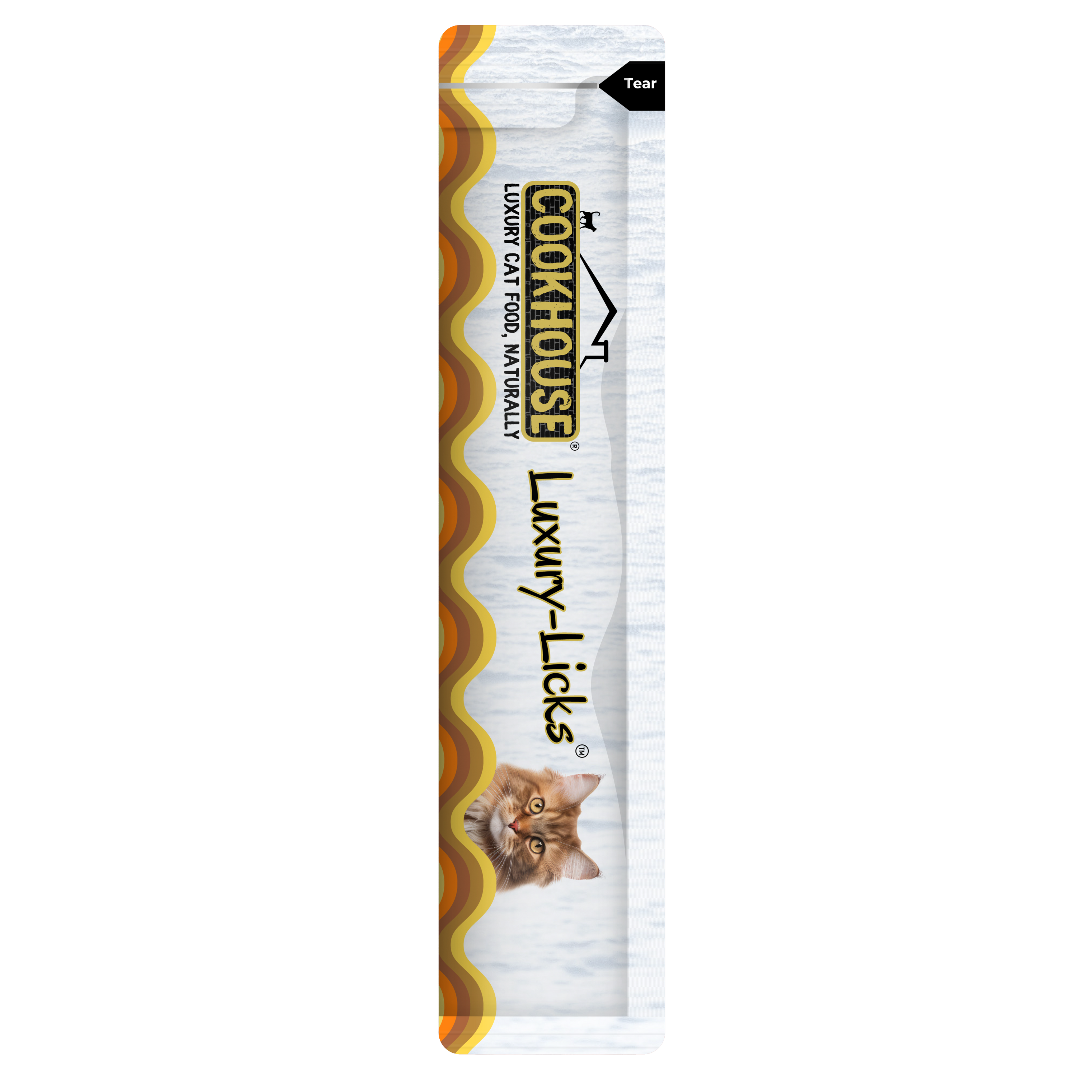 Cookhouse Luxury Licks Puree Cat Treat Salmon 6x15g