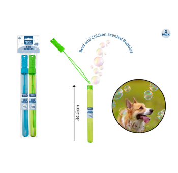 Smart Choice Scented Pet Bubble Wands 2 Pack