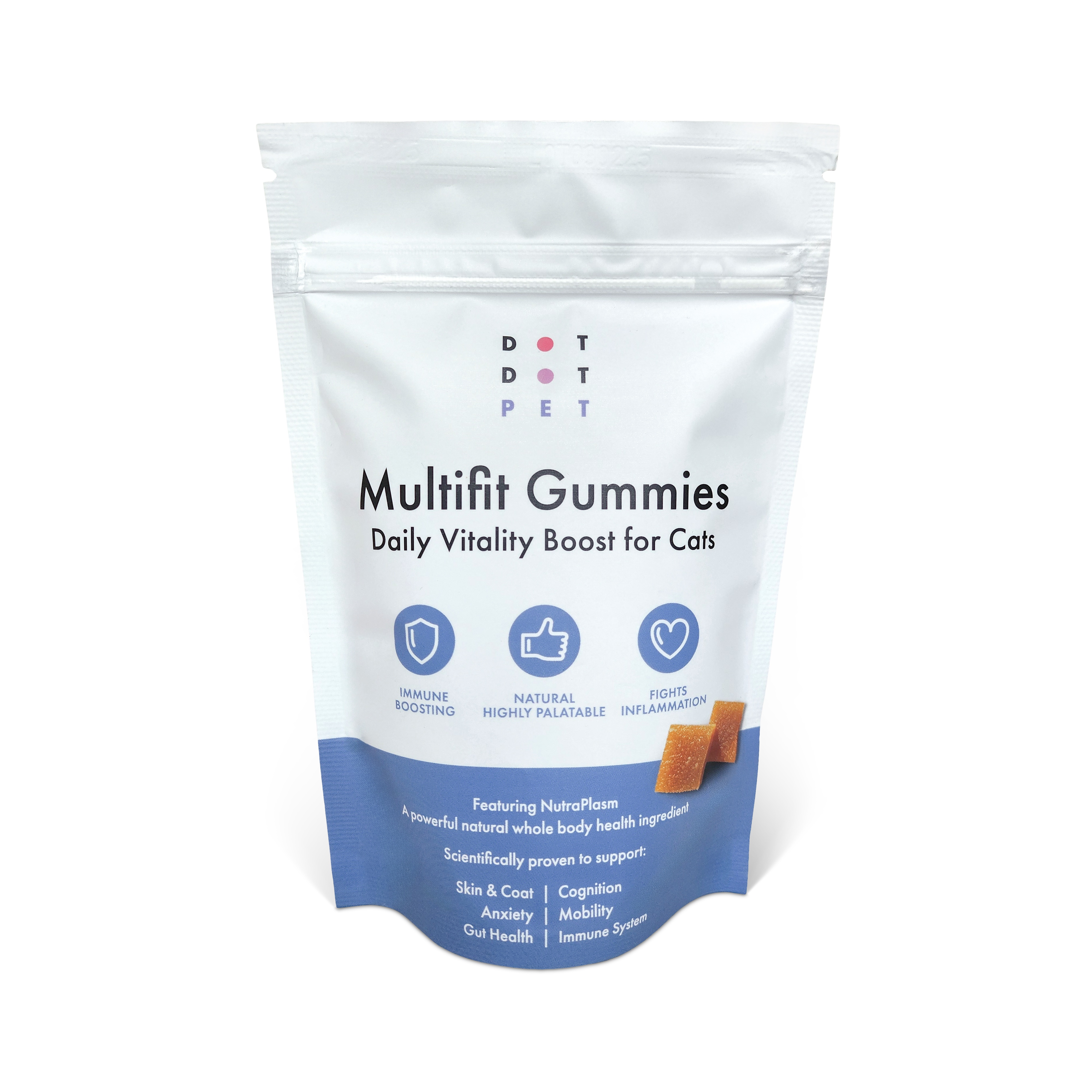 DotDotPet Multifit Multivitamin Gummies Cat 125g